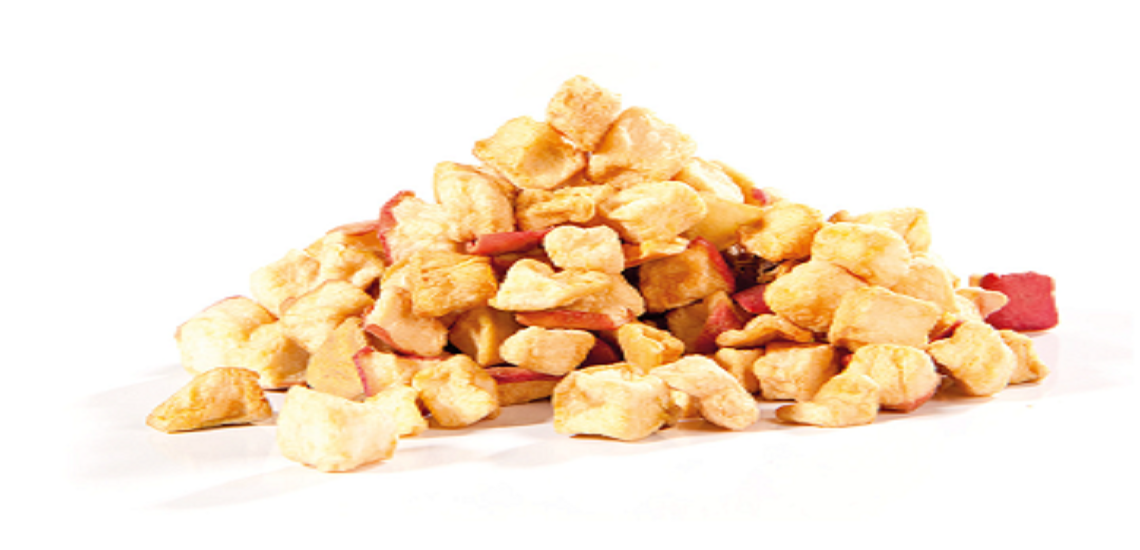 Dehydrated Apple Cubes