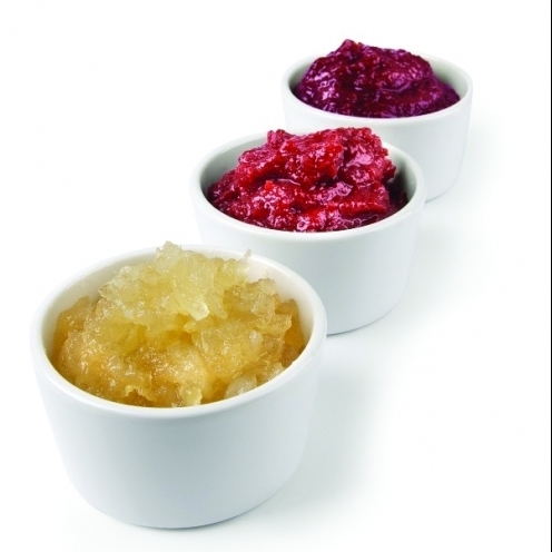 Concentrated fruit pastes