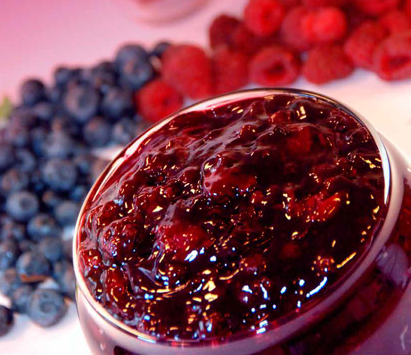 Fruit filling with pieces